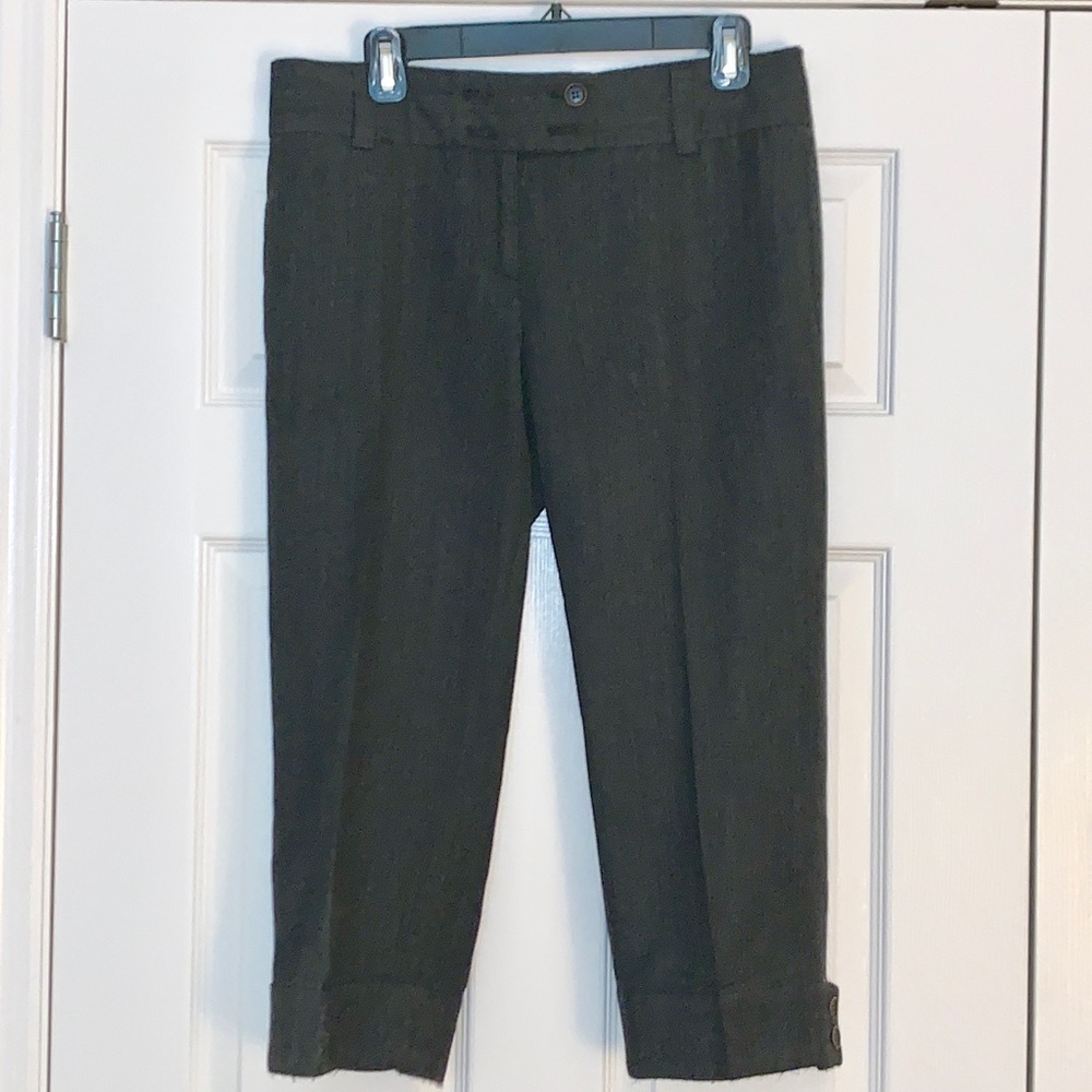 JCrew City Fit Wool tweed crop trouser (Size 6)